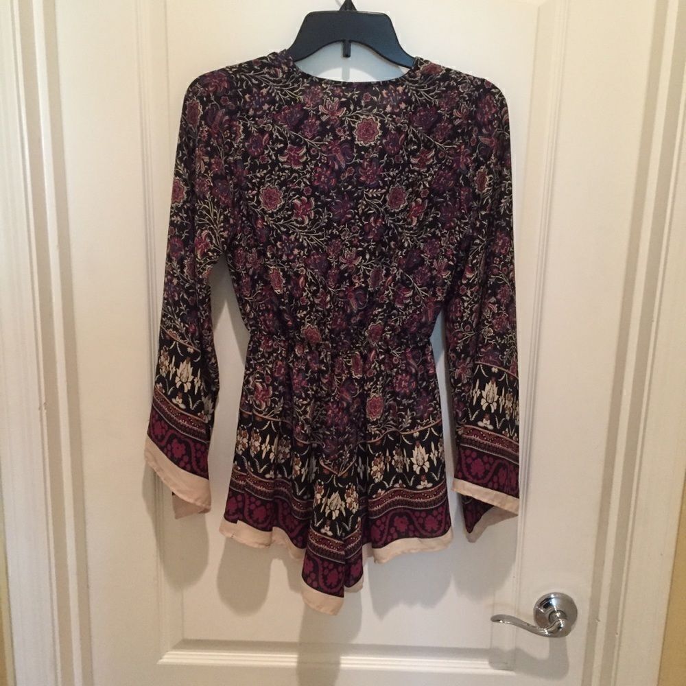 Audrey 3+1 Floral Romper